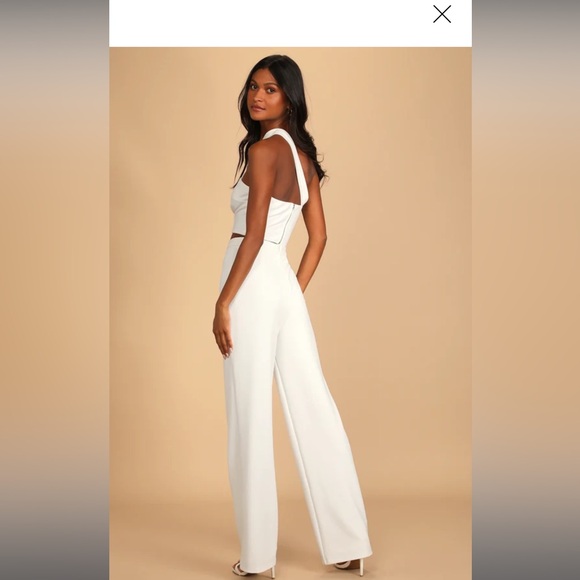 White Two Piece Set - Picture 5 of 5